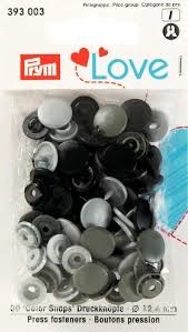 Prym LOVE napy plastikowe 393 003